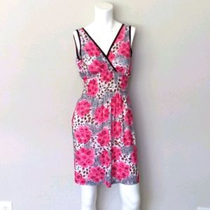 Sun Style Pink Floral Dress. Size S/M